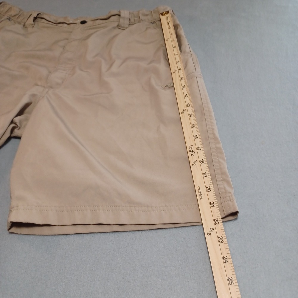Wrangler Mens Outdoor Utility Shorts Tan Khaki NW926DS Size 40 Hiking Fishing - Picture 5 of 10